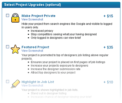 Promote your design job with our graphic designers