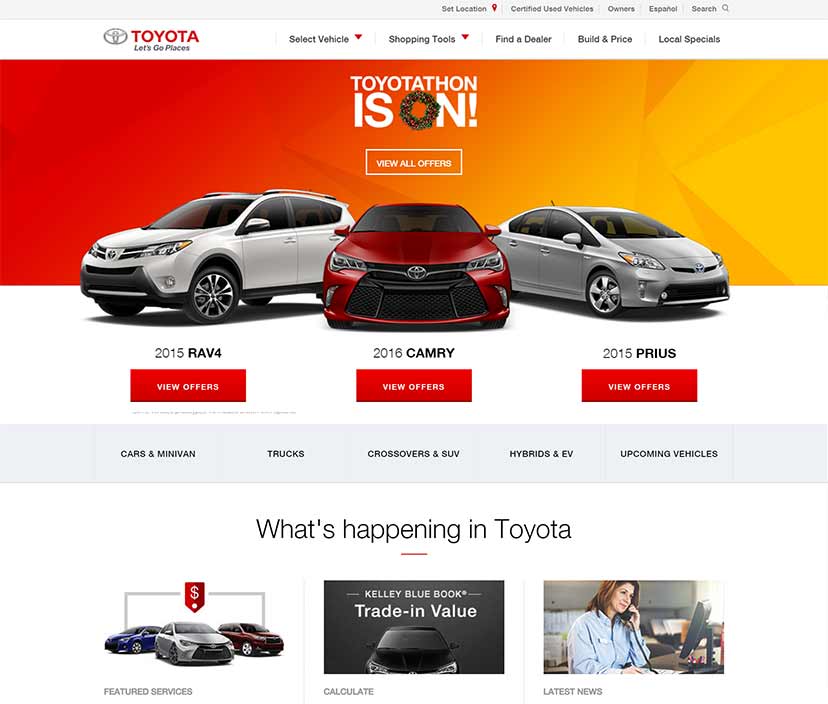 Bidcars. Car website Design.