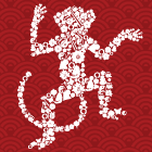 20 Cheeky Monkey Logos To Ring In Chinese New Year