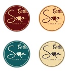 Daily Design inspiration #5: Logo & Packaging Design for Snackfood Company Soma Organics