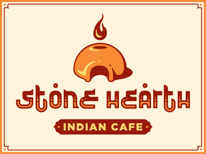 Stone Hearth Logo Design by Harrison Connally