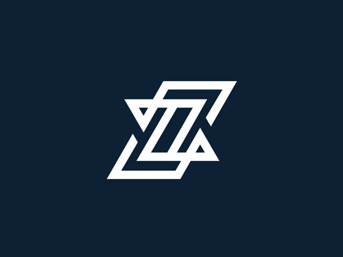 Design de Logo Bleu Abstrait par Demarco Hill
