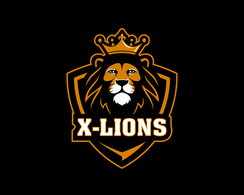 lion king logo design by arkhim789 - fortnite mascot logo maker