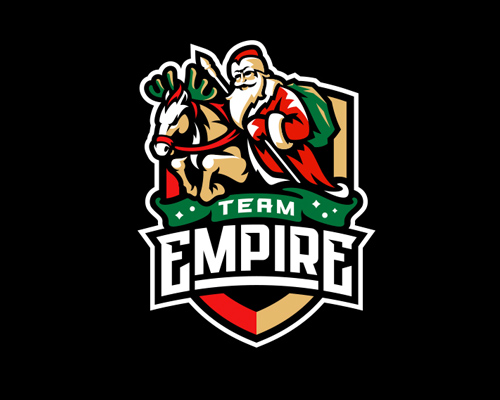 80 Gaming Logos For Esp!   orts Teams And Gamers - santa reindeer logo design by yury orlov