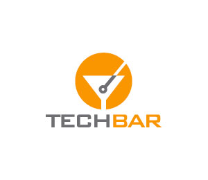 Logo del bar tecnológico por Simplepixelsl