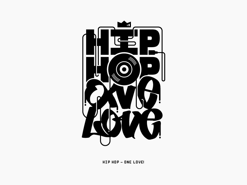 rap music logo