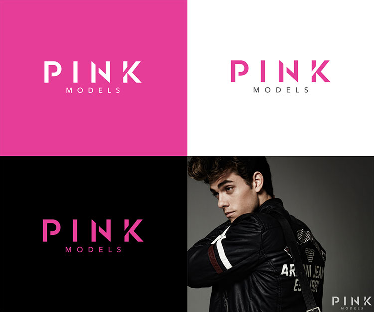 Pink Logo Design