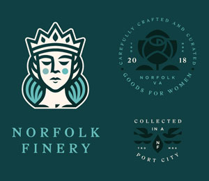 Flower Logo Design by Nathan Holthus