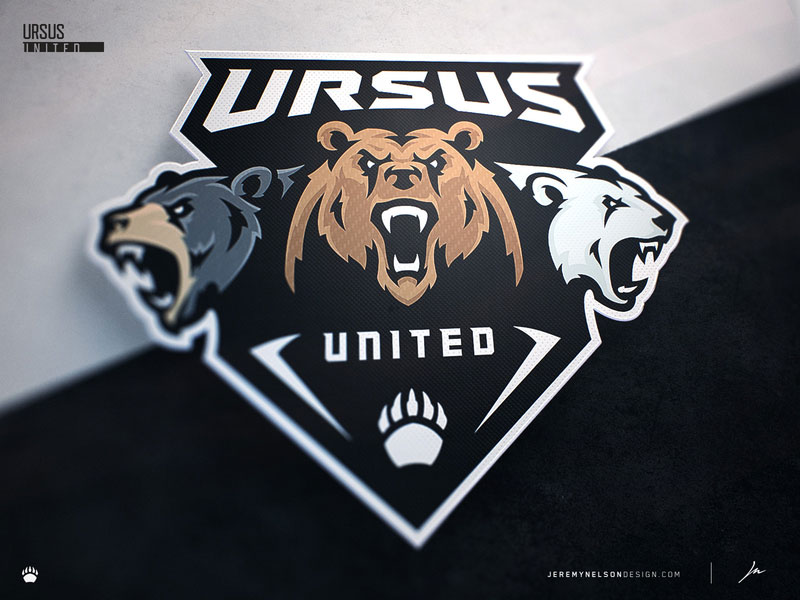 Three Bears Logo Design by Jeremy Nelson