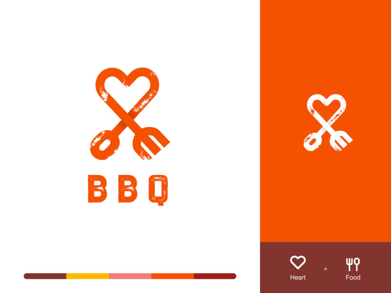 Fork Logo Design by Stian Sandsgaard