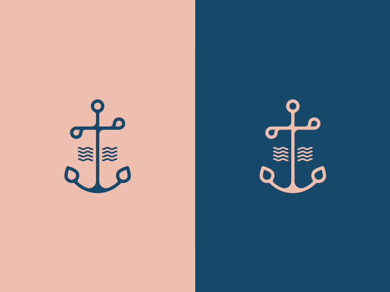 Anchor Logo Design by Negativebear