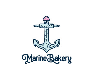 Cupcake Logo Design by Simplepixelsl