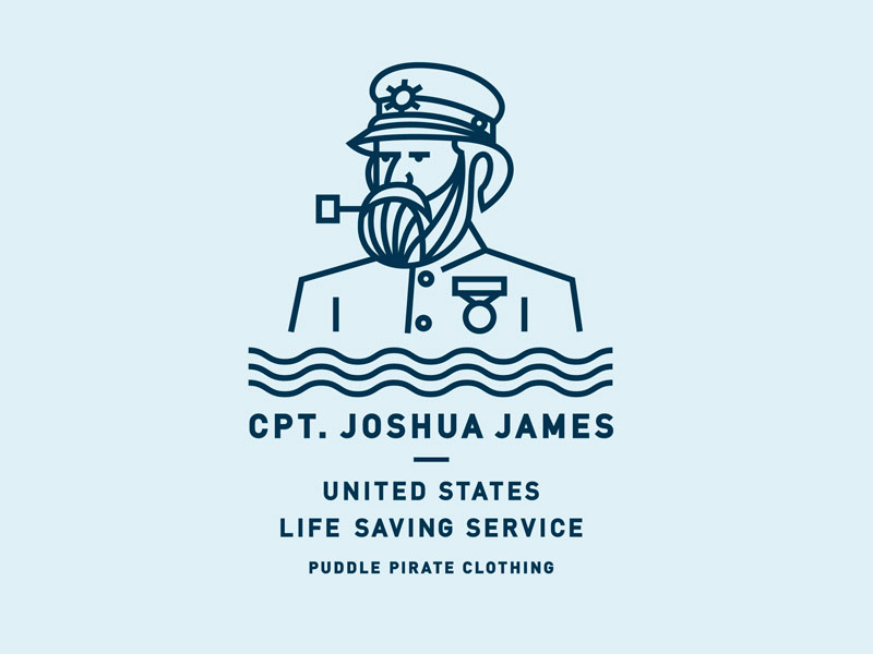 Captain Logo Design by Steve Wolf