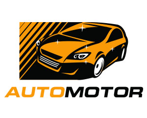 Yellow Car Logo Design by Logorama