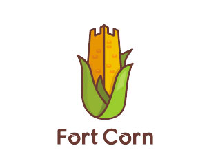 Corn Logo Design by Dalia