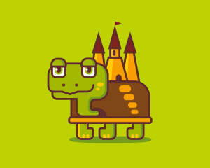 Turtle Logo Design by Milkspace