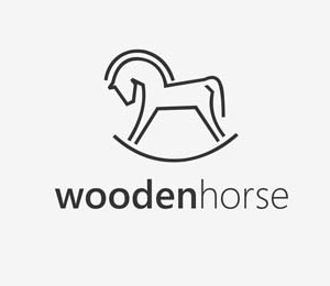 Rocking Horse Logo Design by Naska