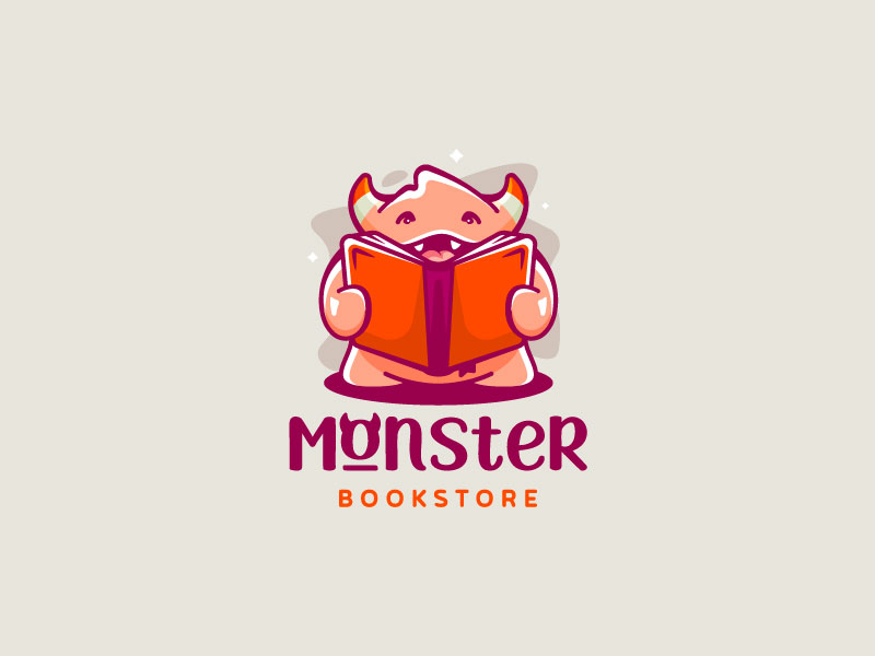 Book Logo Design by Milos Djuric