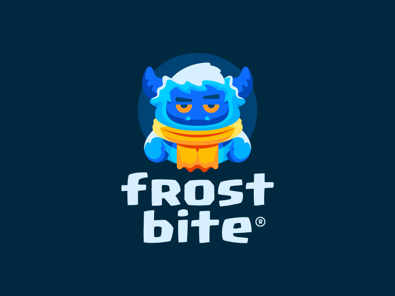 Frost Bite Logo Design by Milos Djuric