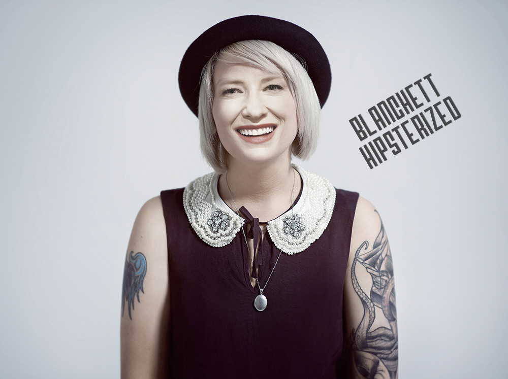 25 Famous Actors Get a Hipster Makeover in Oscars Contest Showcase