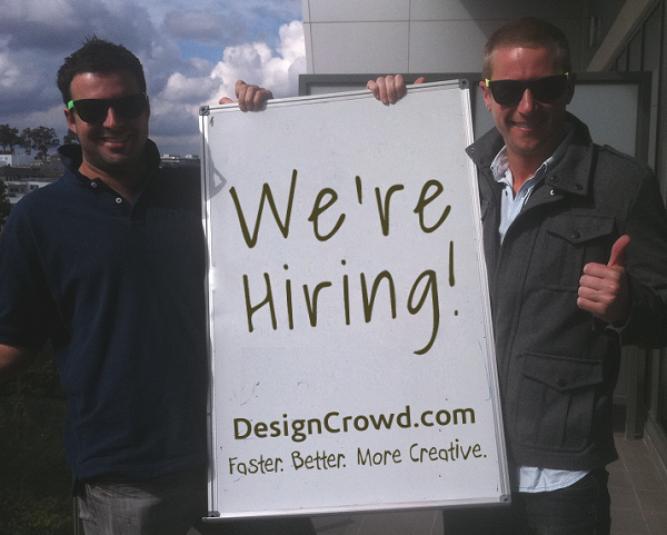 We're Hiring - 22 Reasons to Work at DesignCrowd!